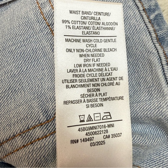 Joe's Jeans Women’s Patch Pocket Crop Manila Light Blue Denim Jacket - Sz L, NWT - Picture 12 of 12